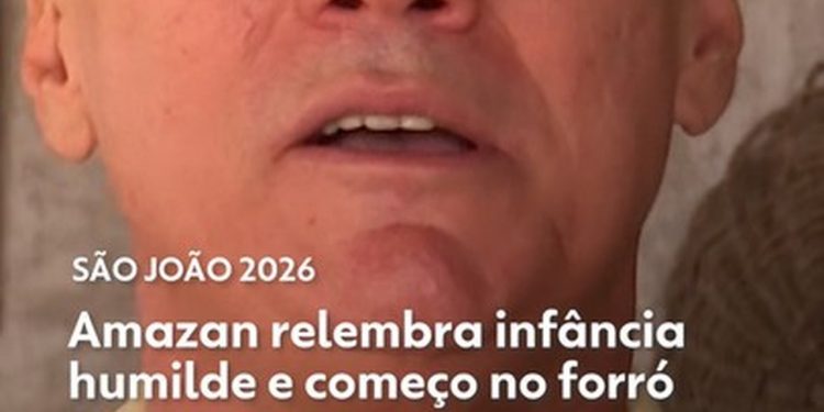 Amazan relembra infância na roça e início da carreira no forró