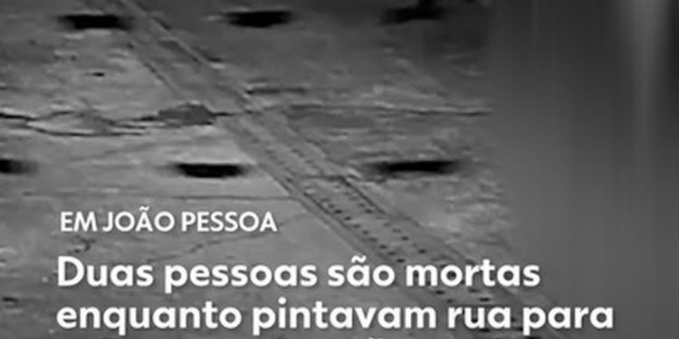 Vídeo mostra momento em que duas pessoas são mortas e outras duas feridas em ataque a tiros, em João Pessoa